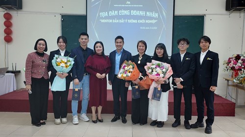 Tọa đàm Doanh nhân: Khơi nguồn cảm hứng cho hành trình khởi nghiệp