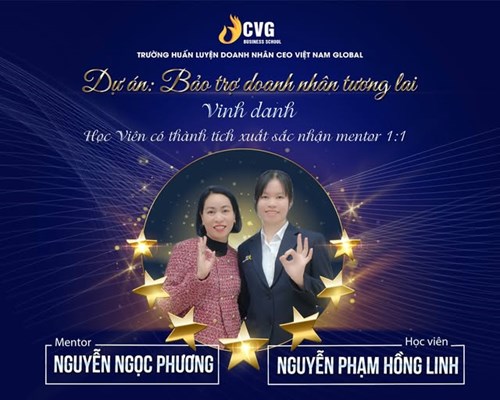 Hồng Linh - Học Viên Khóa 9 Trường Doanh Nhân CVG: Bước Ngoặt Trên Hành Trình Khởi Nghiệp
